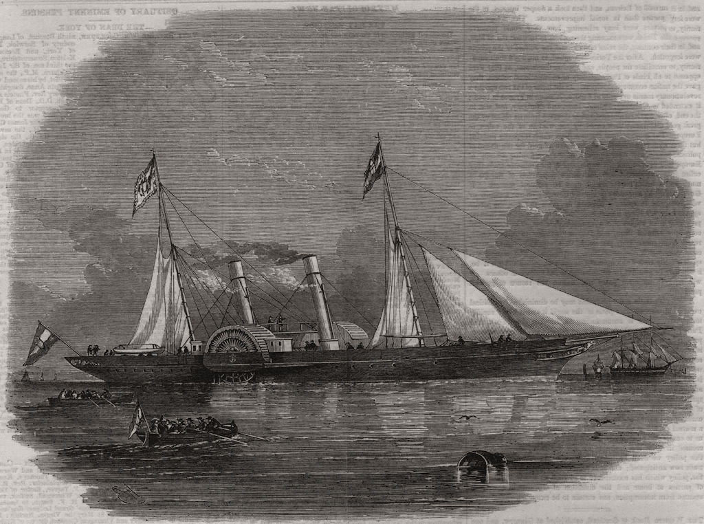 The Austrian steam yacht